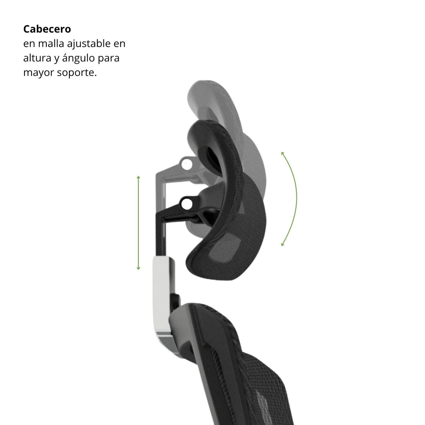 Silla De Oficina Lyd Presidente 113X47X51 Negra