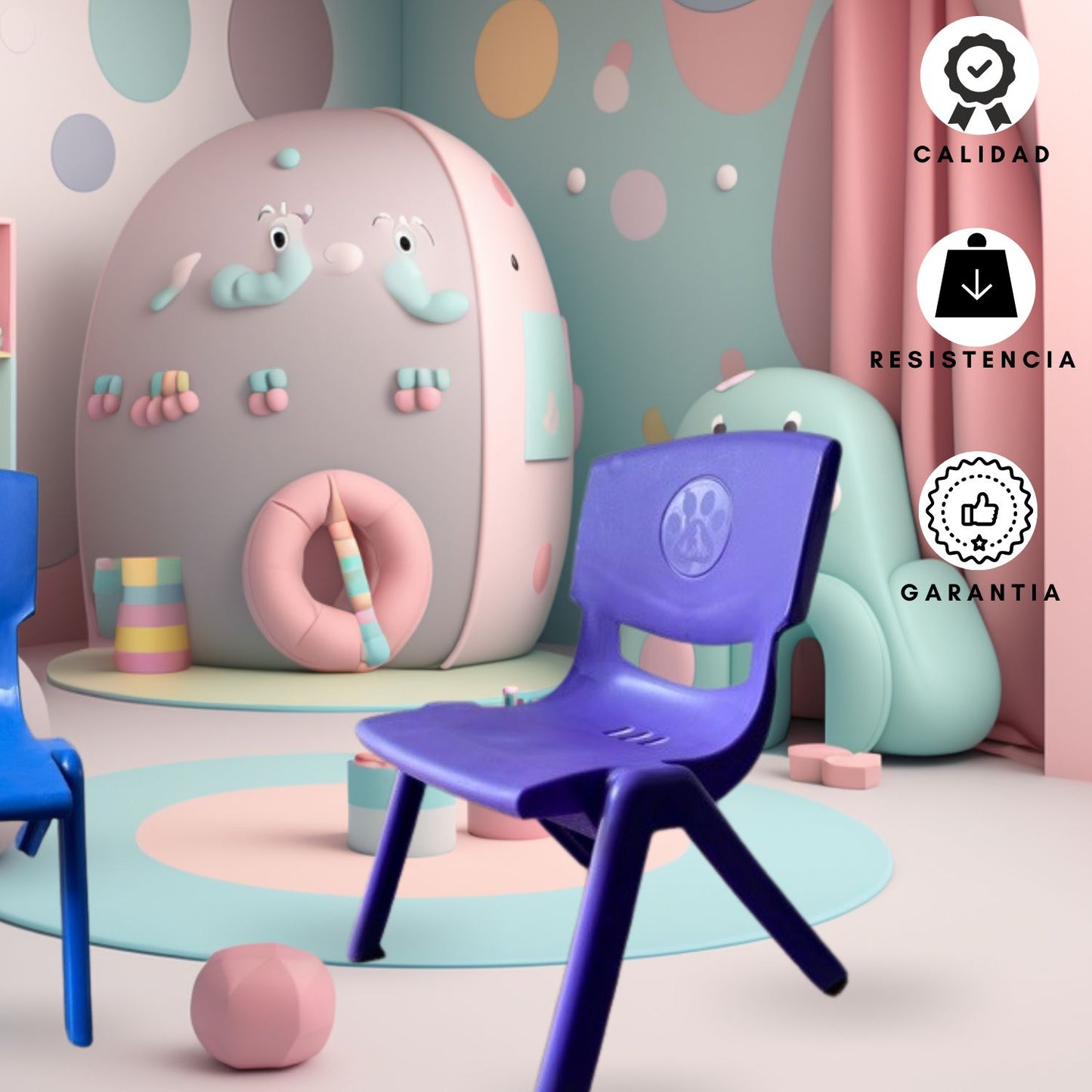 Silla Infantil Toby morado