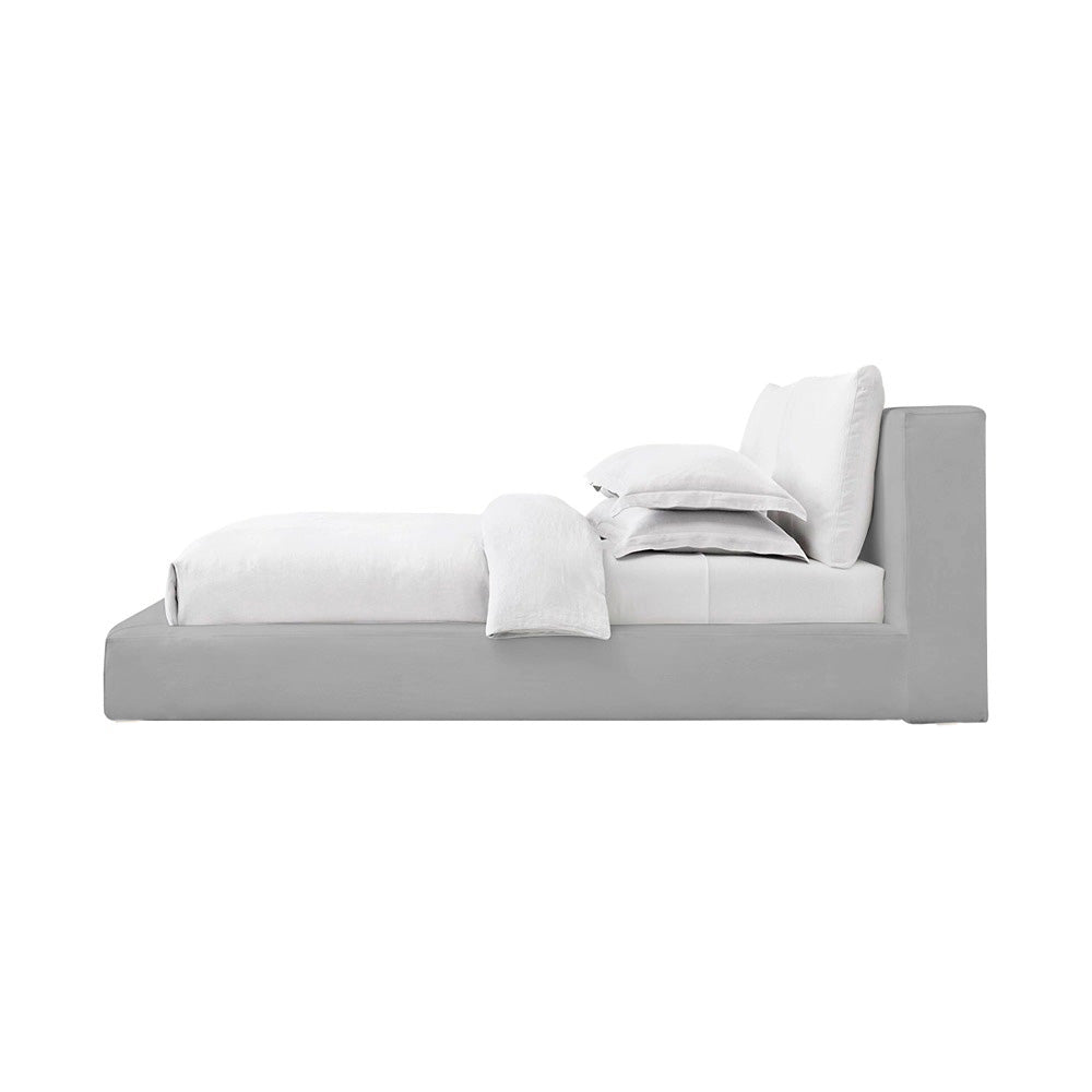 Cama King Astoria Gris Perla
