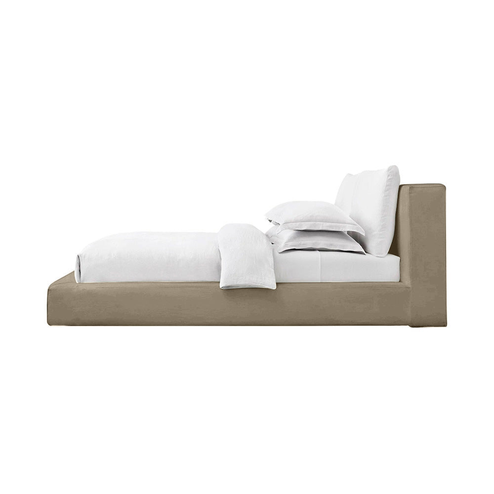 Cama Semidoble Astoria Taupe