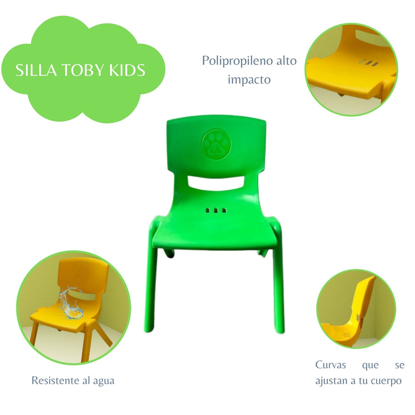 Silla Infantil Toby verde