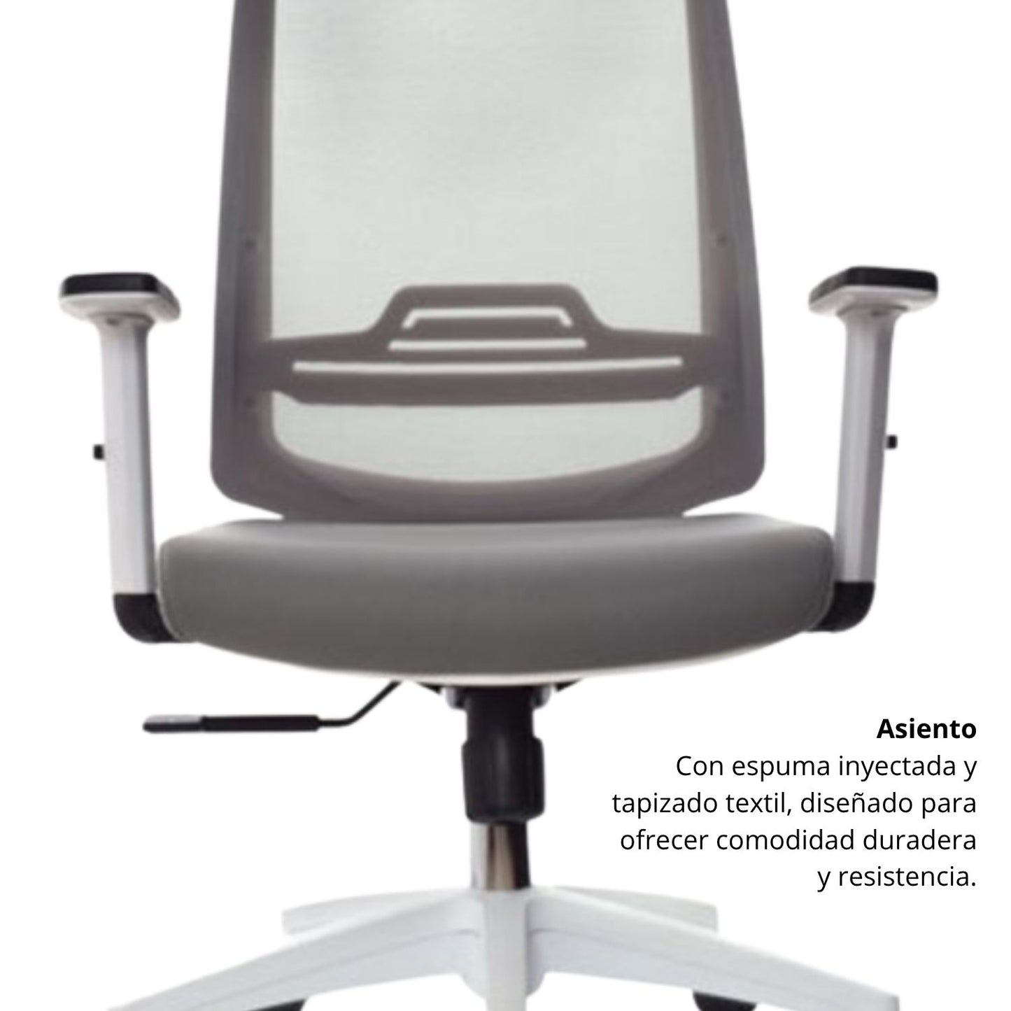 Silla Presidencial Perla 120X48X51 Blanco