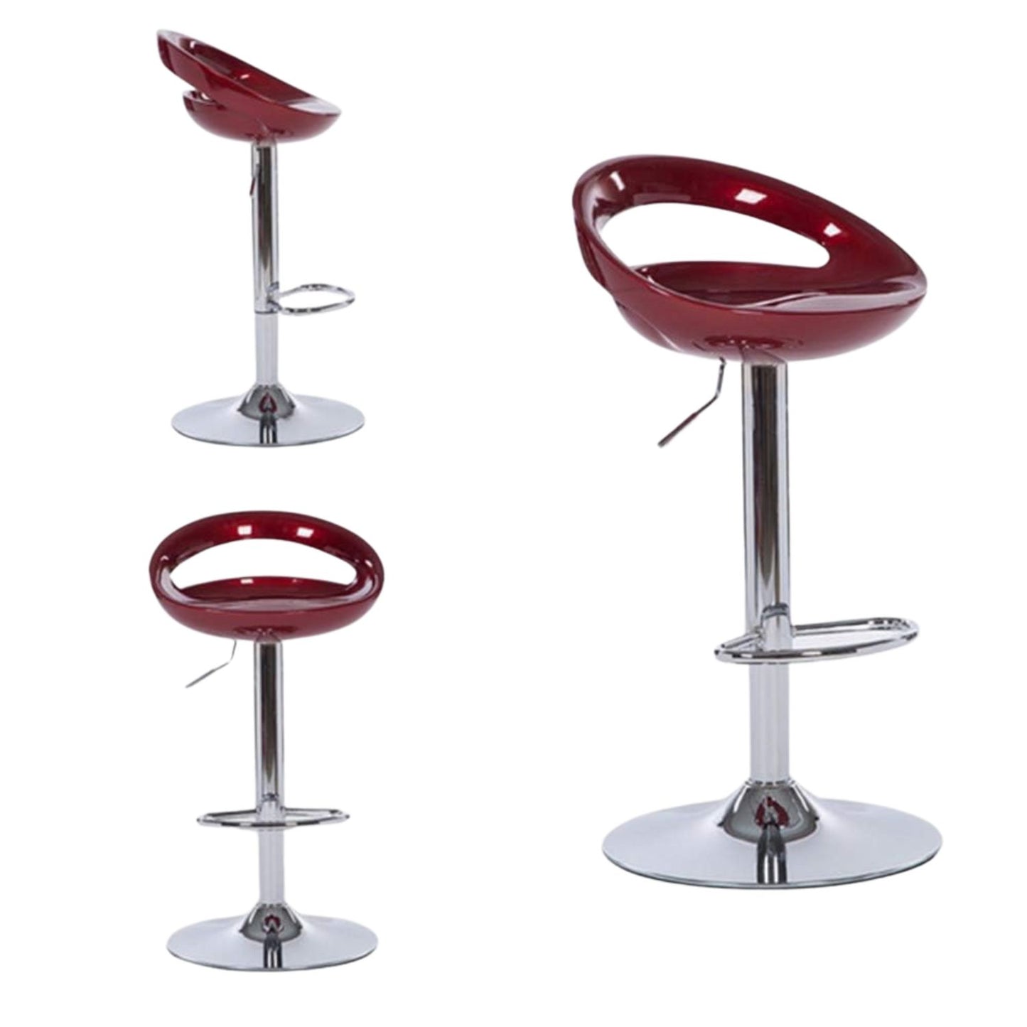 Set x2 Silla de Barra Polo Rojo