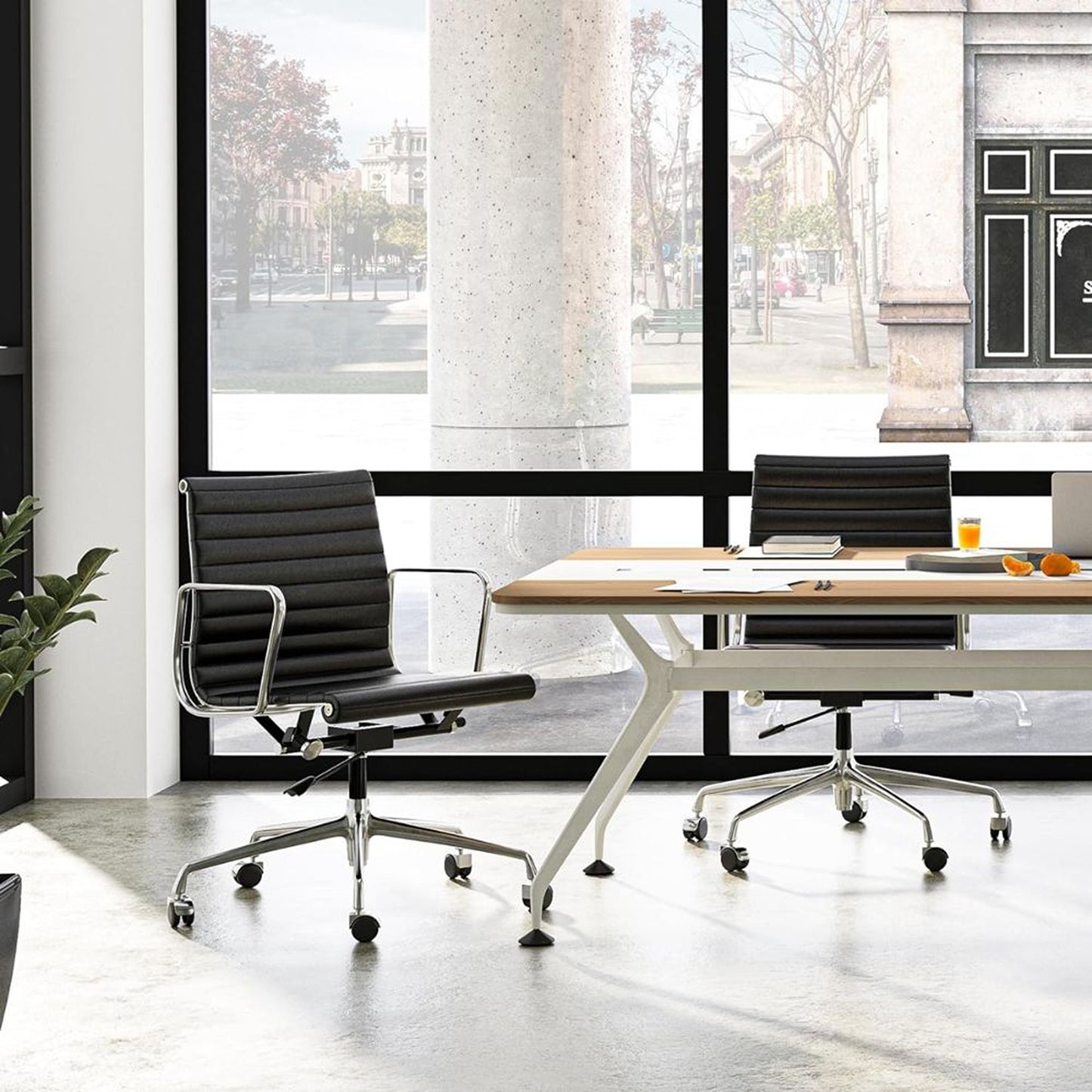 Silla De Oficina Premium Gerente Negra