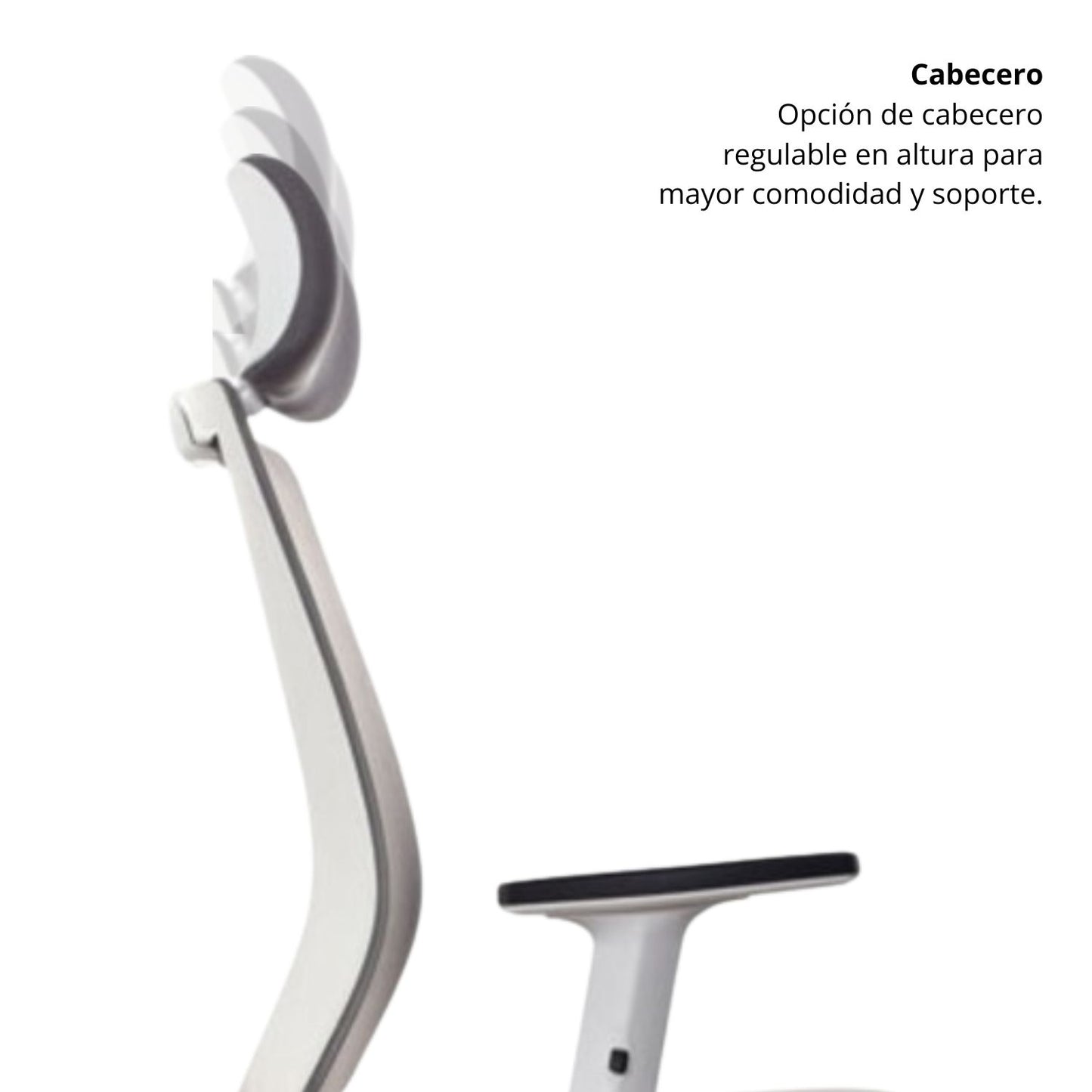 Silla Presidencial Perla 120X48X51 Blanco