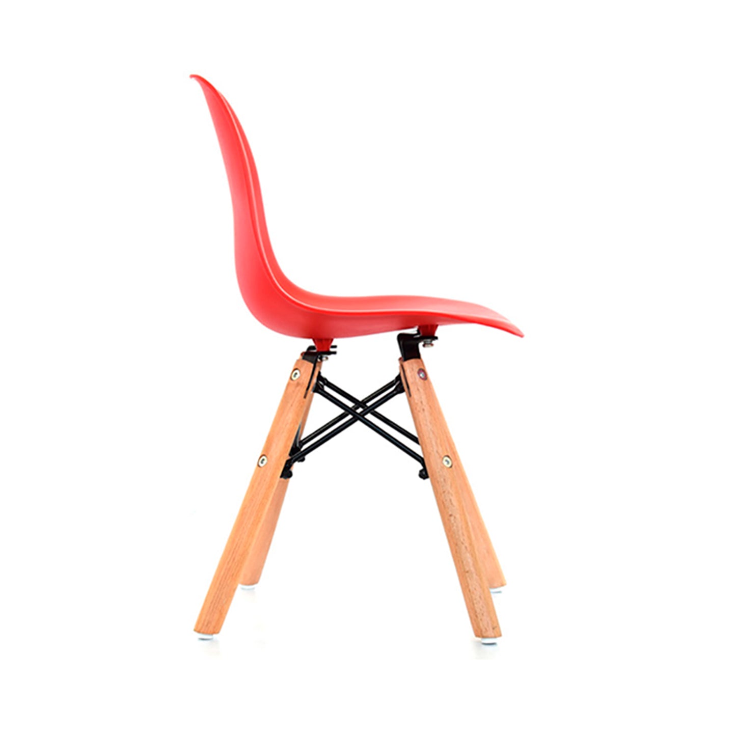 Silla Infantil Eames 56x30x27 rojo