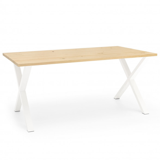 Mesa de Comedor Indika macadamia blanco
