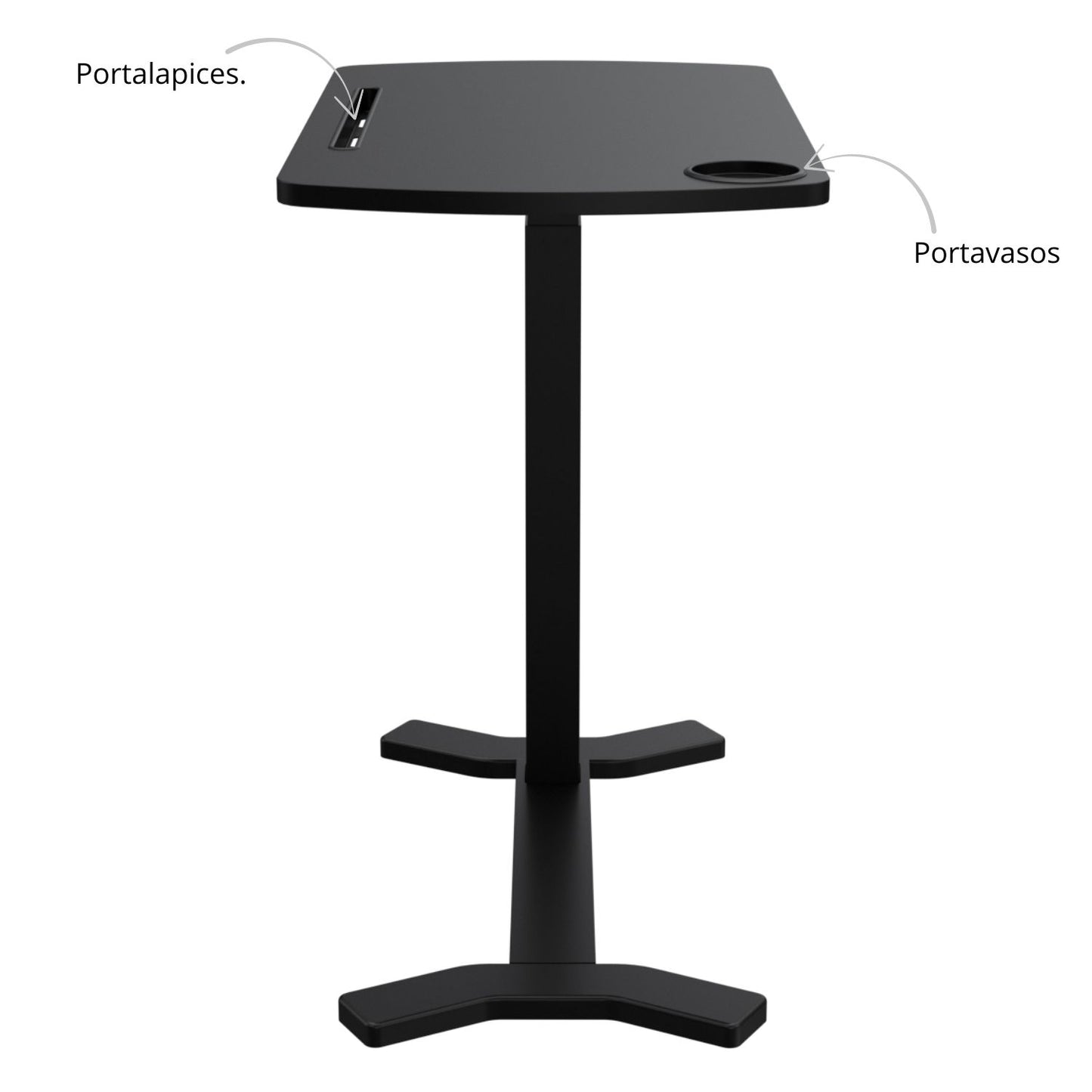 Mesa Multifuncional Top 65X70X40 Negra