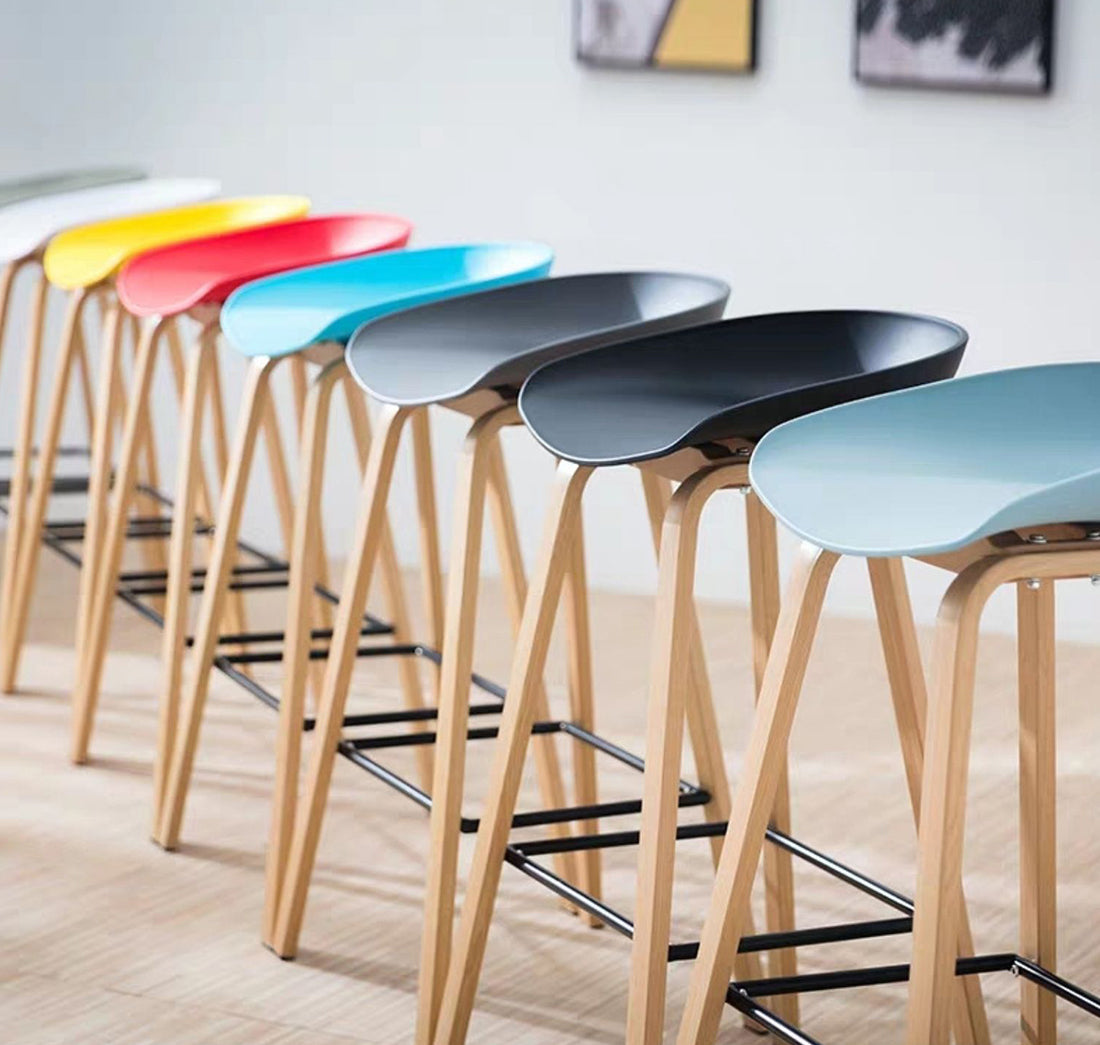 Silla de Barra Milyi Beige