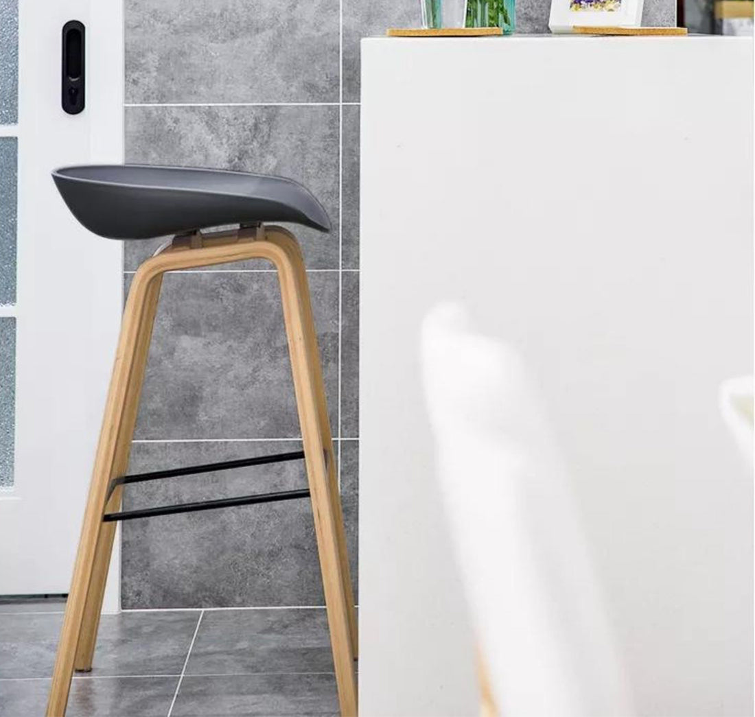 Silla de Barra Milyi Beige