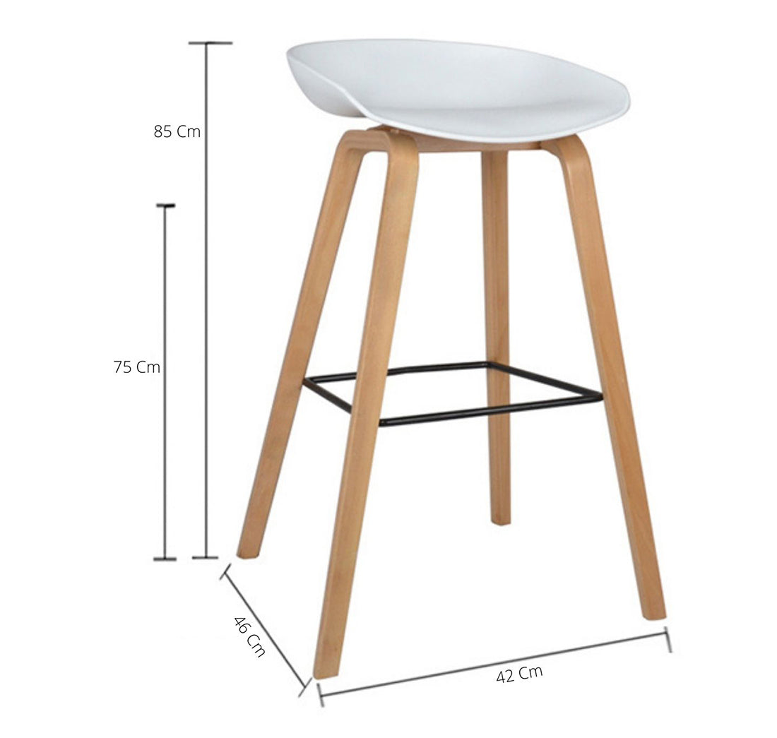 Silla de Barra Milyi Beige