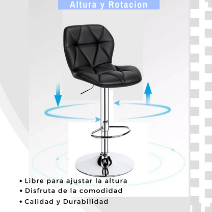 Silla de Barra Dais Negro