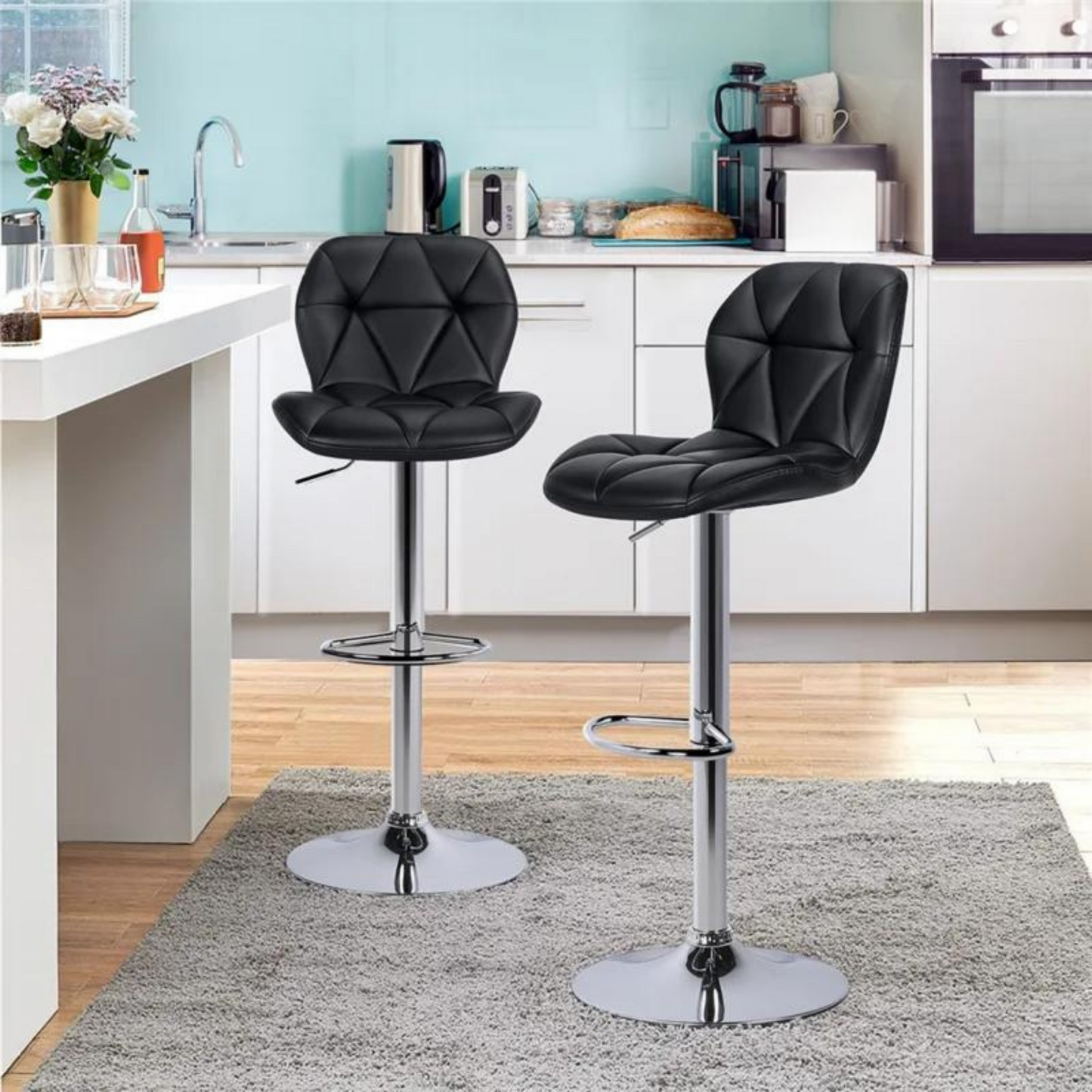 Silla de Barra Dais Negro