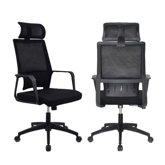 Silla De Oficina Ergonomica Negro
