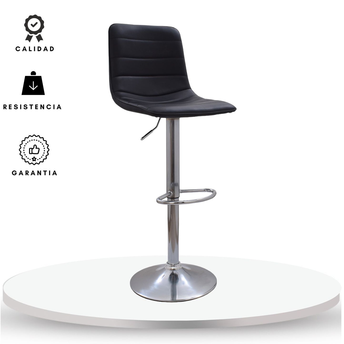 Silla de Barra Aki Negro