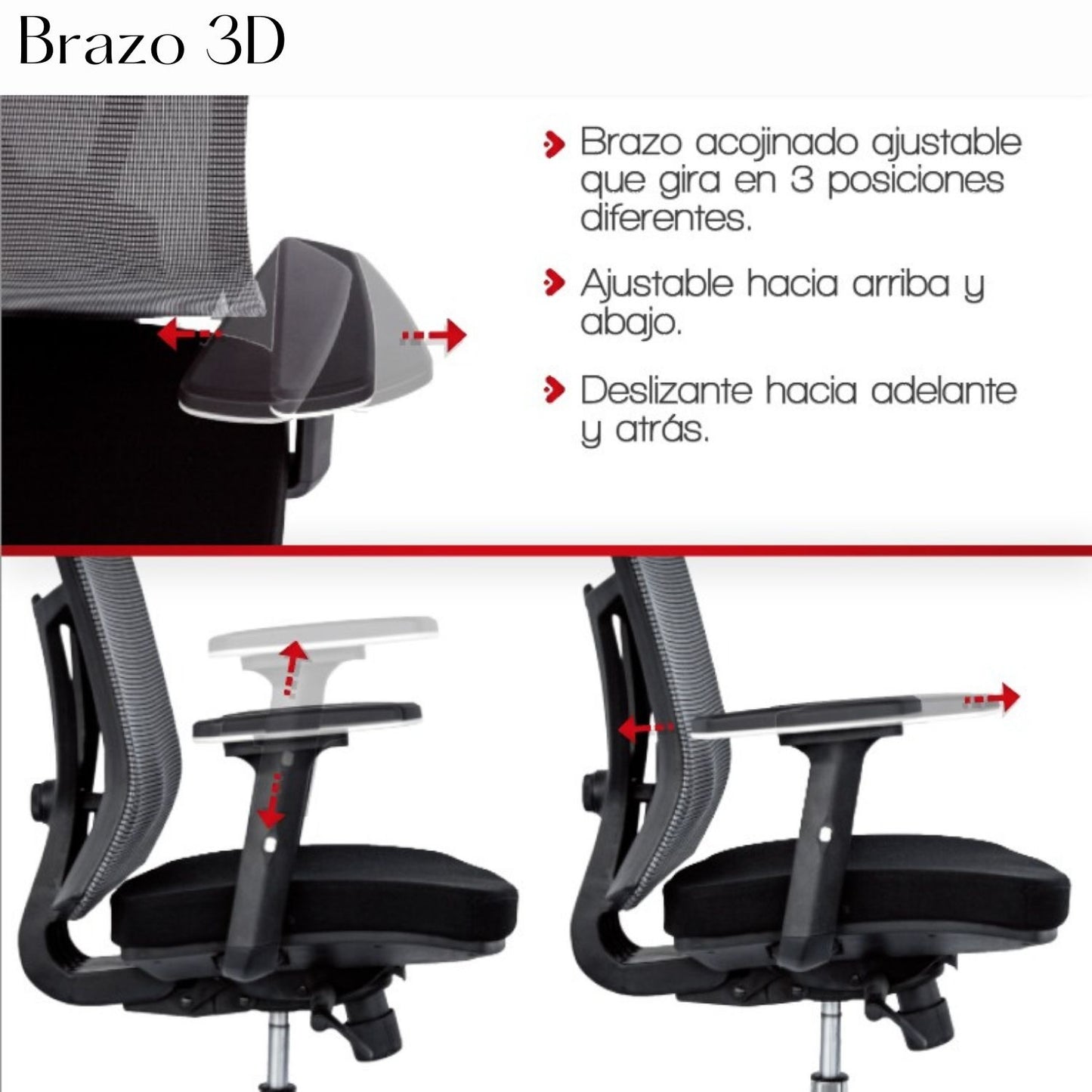 Silla De Oficina Osak Premium Negro