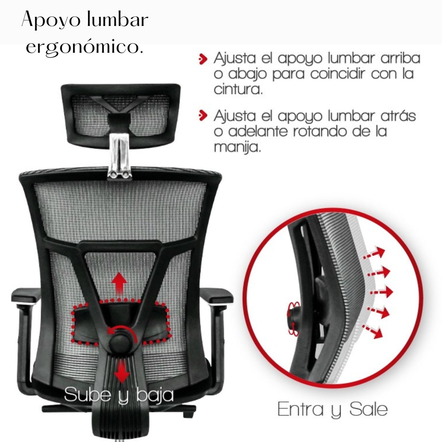 Silla De Oficina Osak Premium Negro