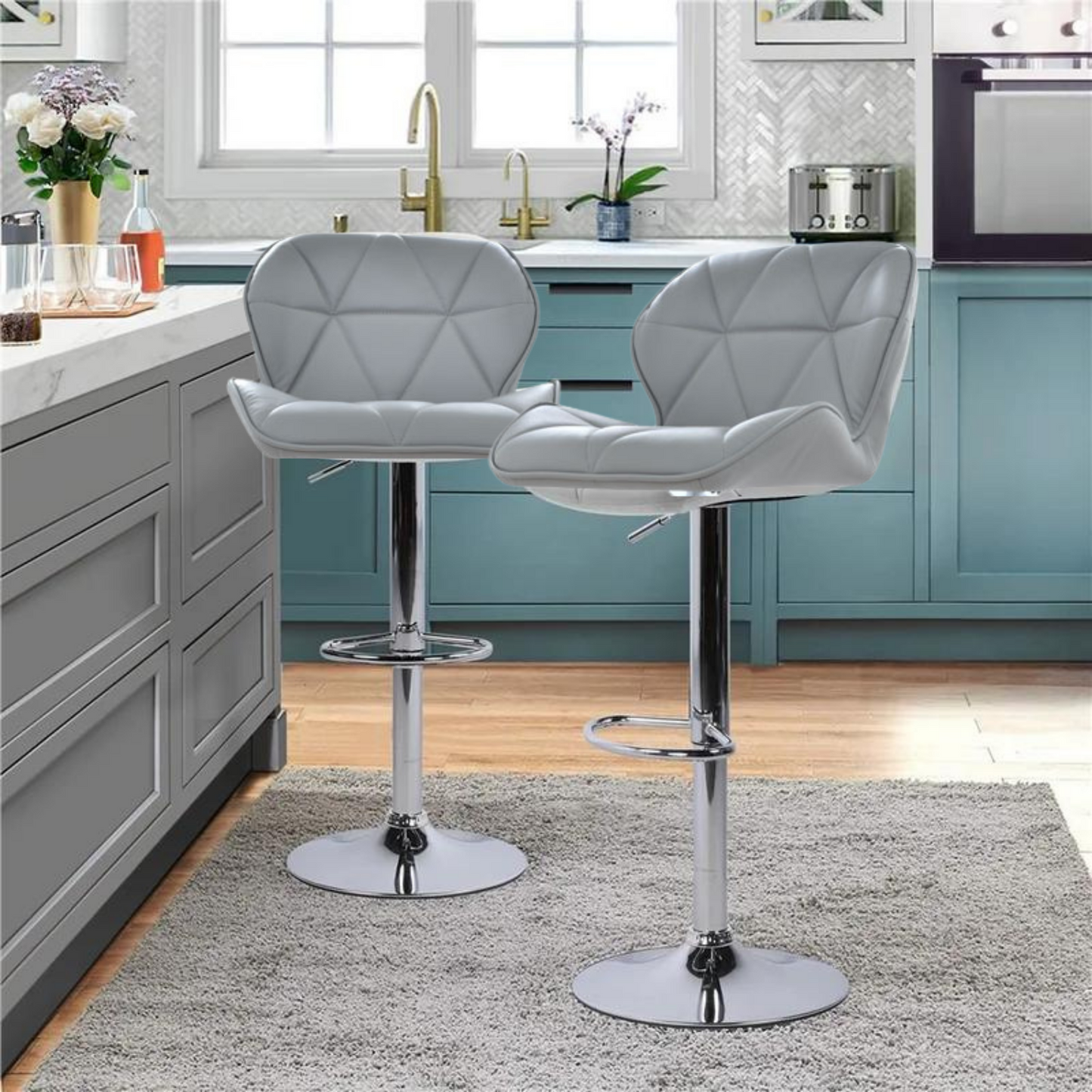 Silla de Barra Dais Gris