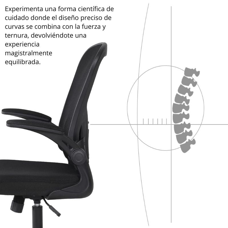 Silla De Oficina Maxi Negro