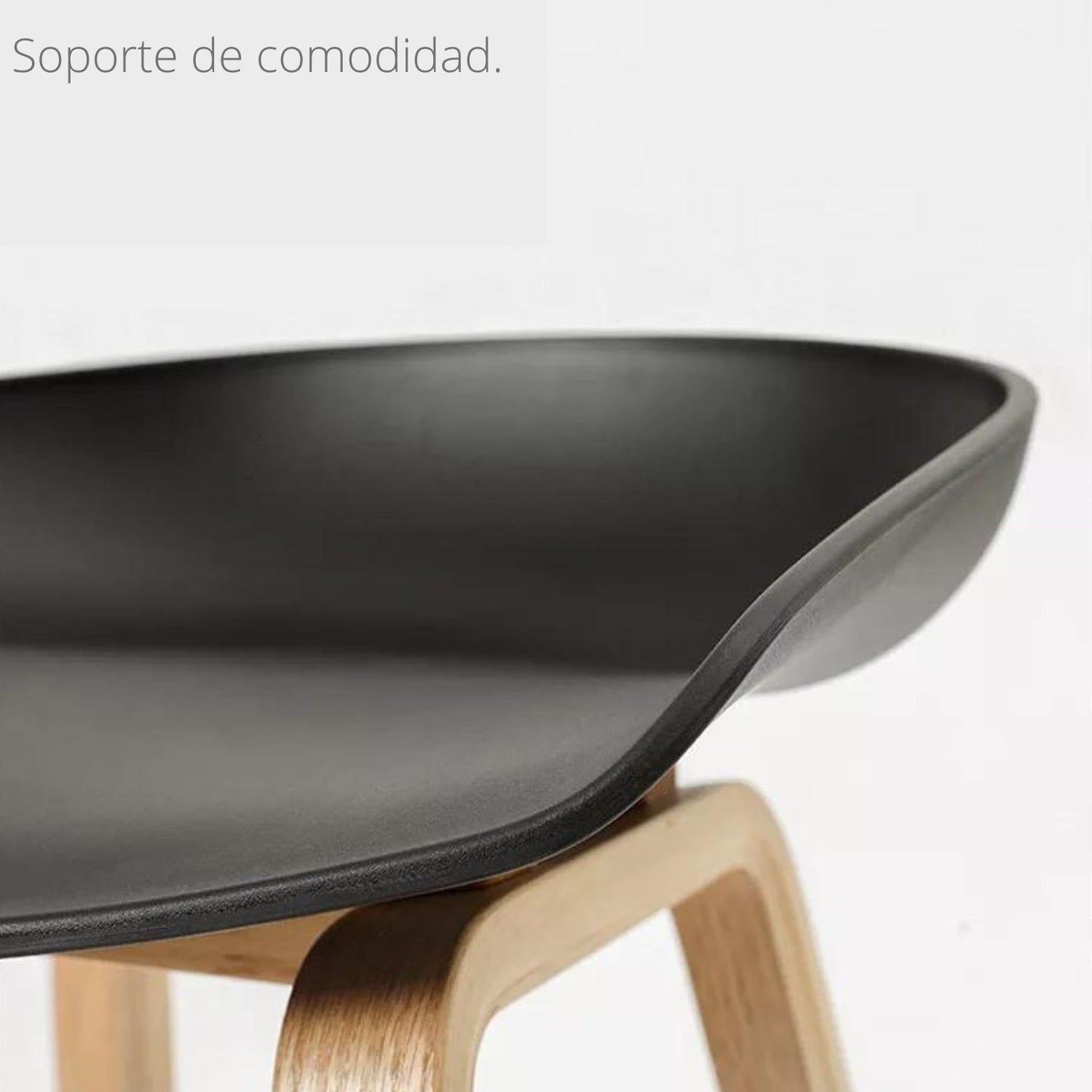 Set x2 Silla de Barra Milyi Negro