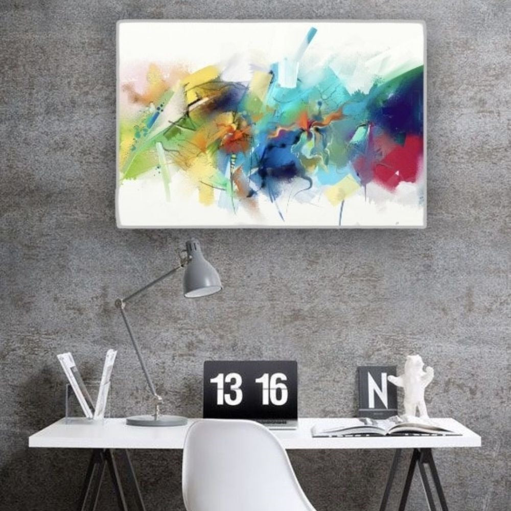 Cuadro en MDF tipo Marmol Abstract 50x70x5