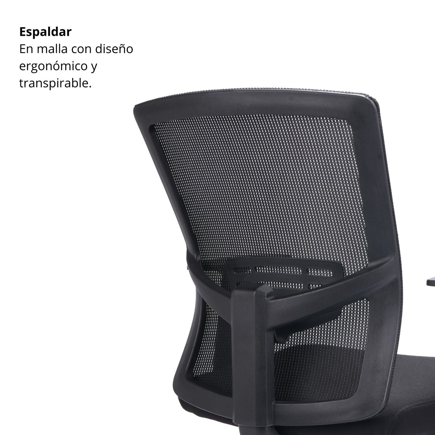 Silla de Oficina Sook Negra