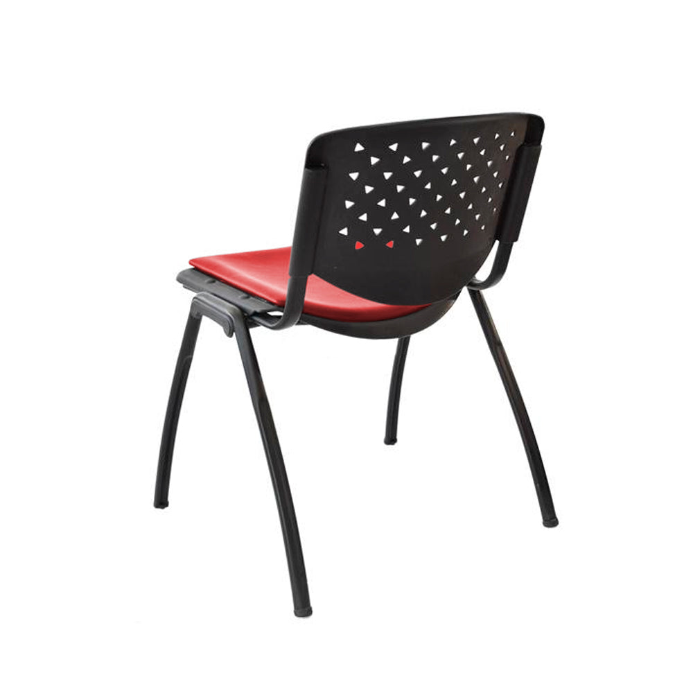 Silla Interlocutora Polon Tapizada rojo