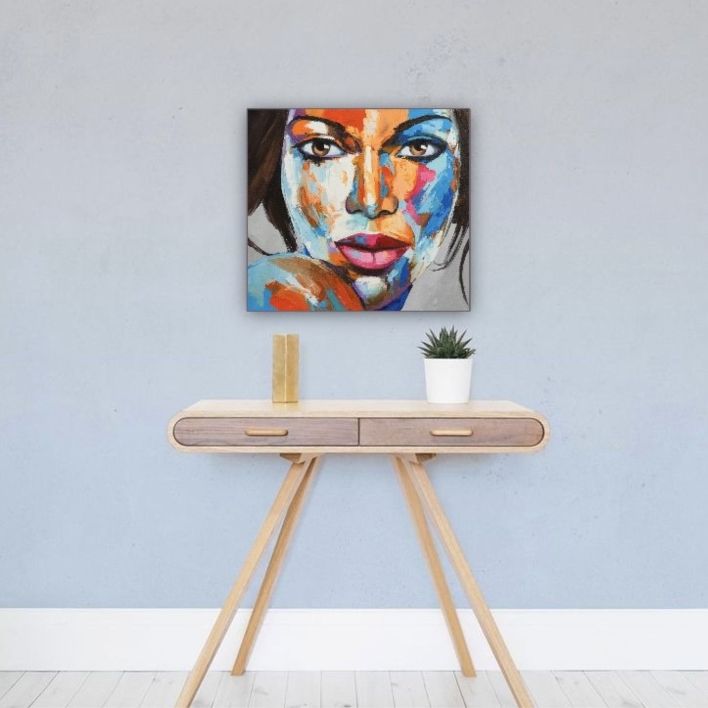 Cuadro en MDF tipo Marmol Soronia 40x40x5