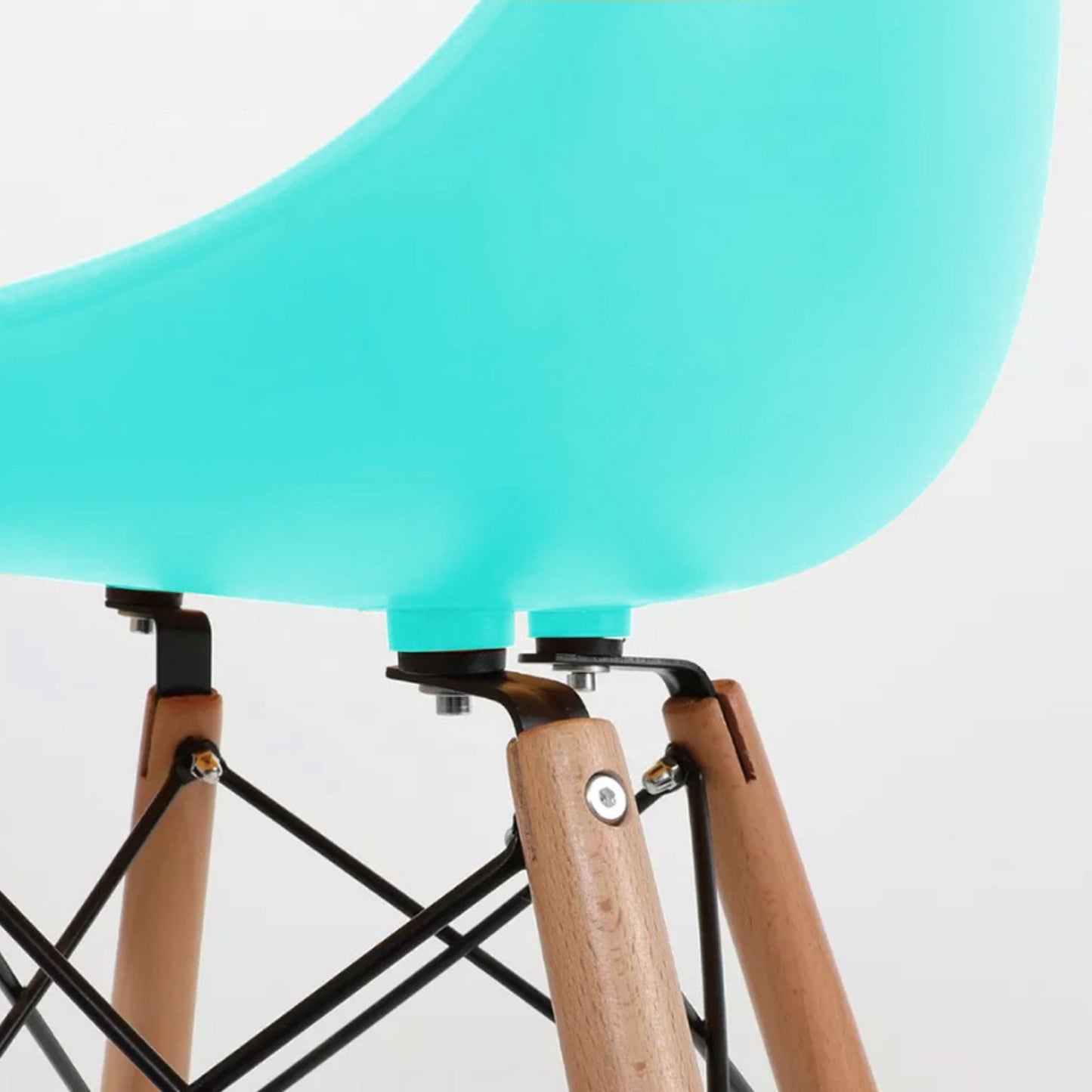 Set x2 Silla de Barra Eames Verde Menta
