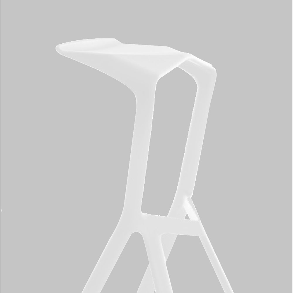Silla de Barra Moderna Blanco