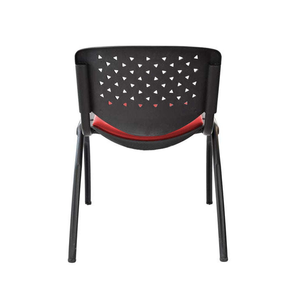 Silla Interlocutora Polon Tapizada rojo