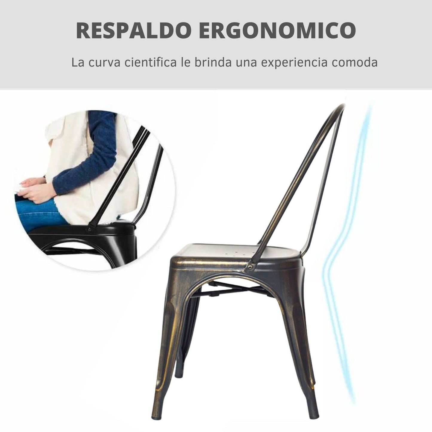 Silla Turca Metalica