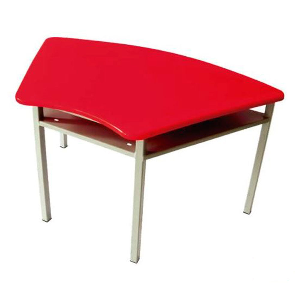 Pupitre Infantil Talla 1 Trapezo 59x120x53 rojo
