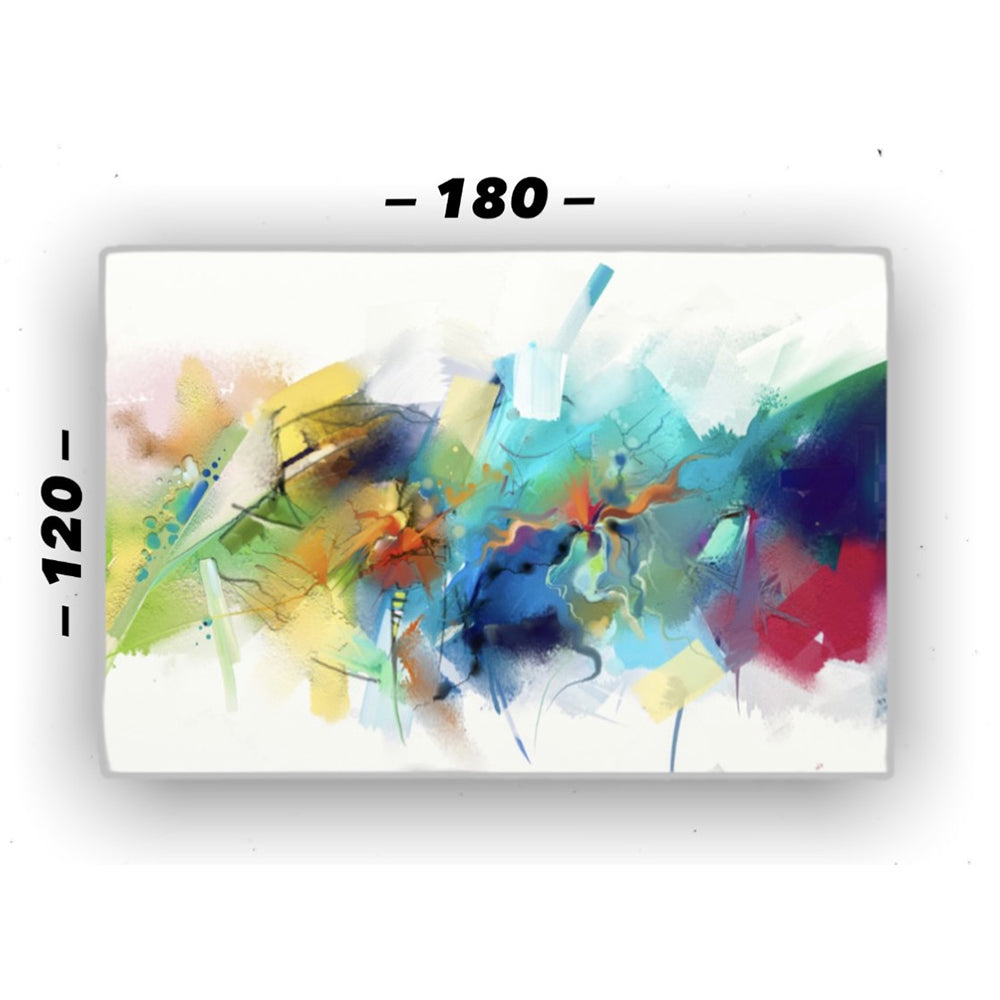 Cuadro en MDF tipo Marmol Abstract 120x180x5