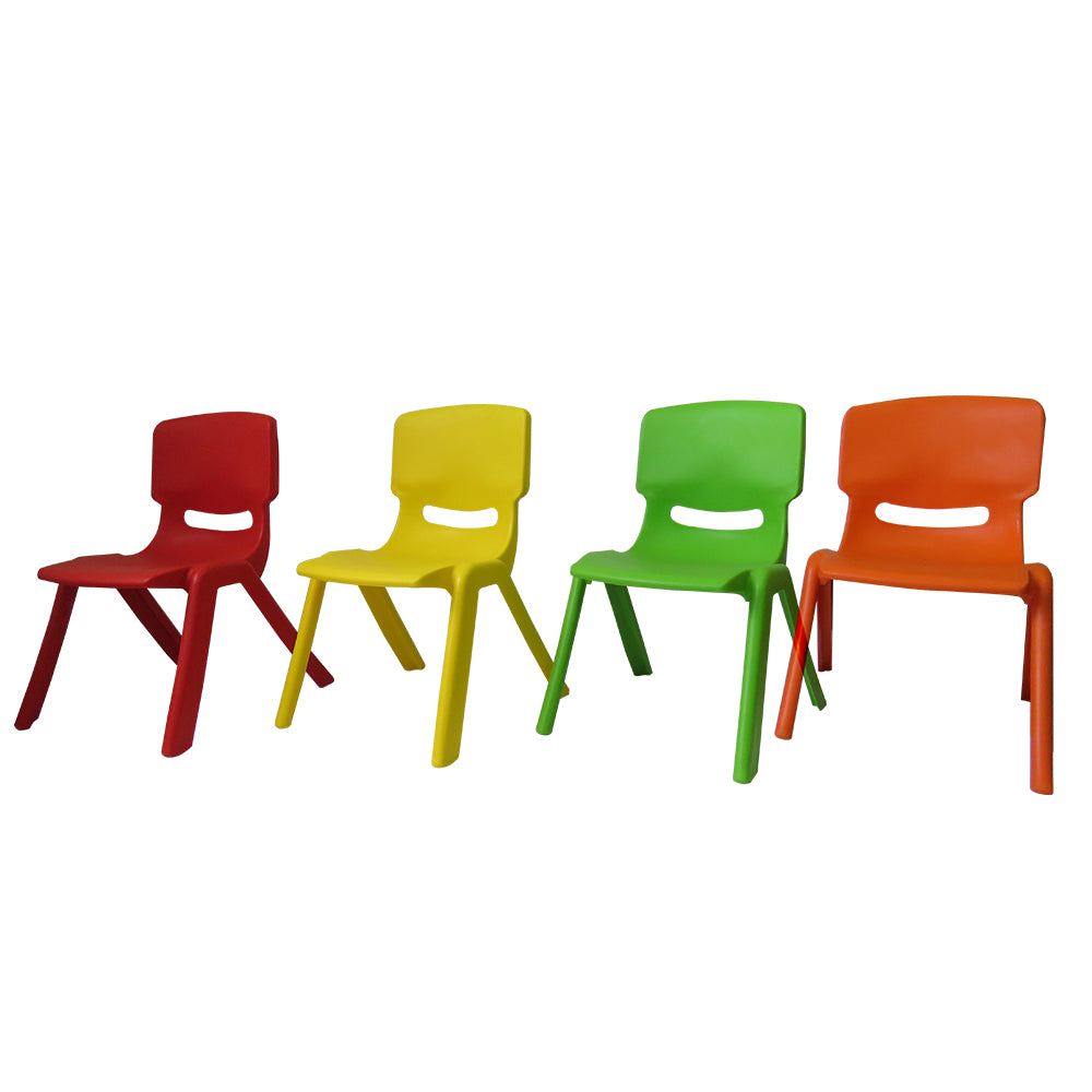 Mesa Infantil Andy azul aguamarina con 4 Sillas Andy multicolor