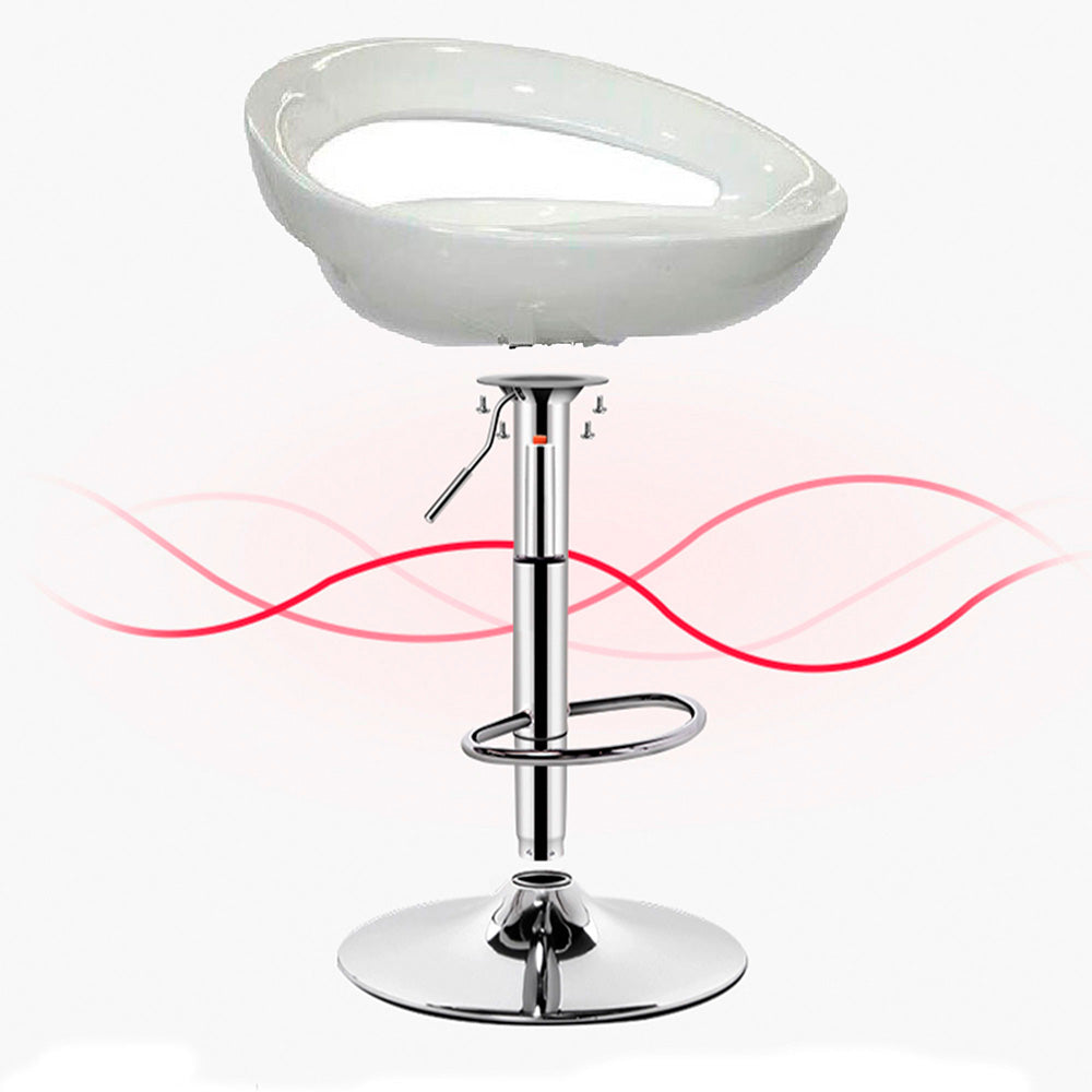 Set x2 Silla de Barra Polo Blanco