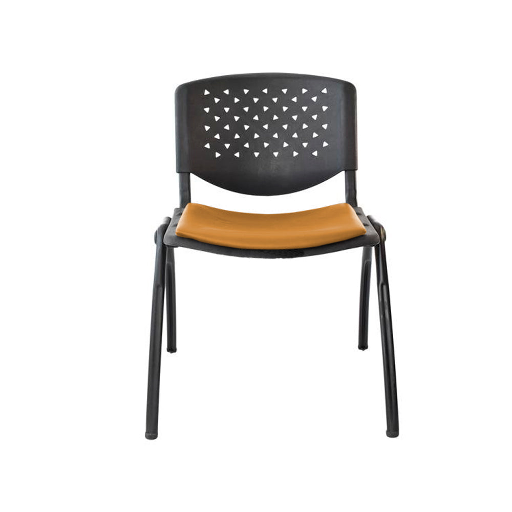 Silla Interlocutora Polon Tapizada naranja