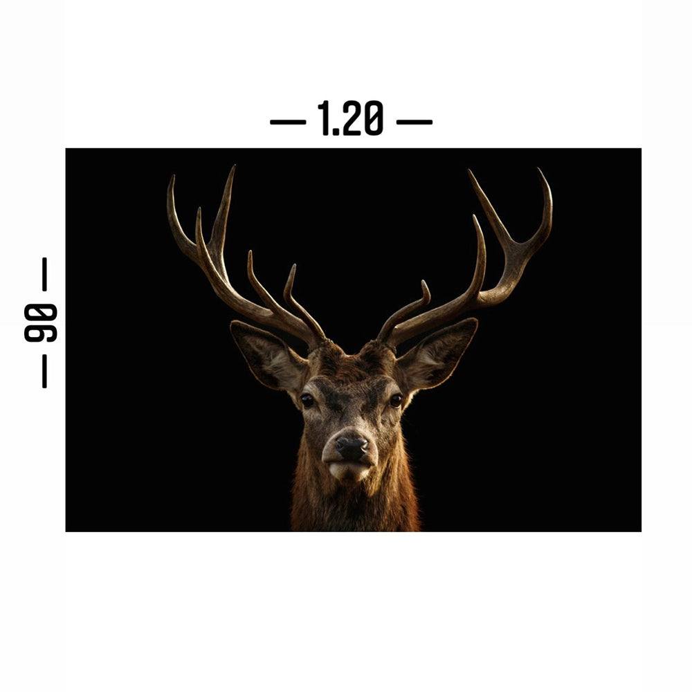 Cuadro en MDF tipo Marmol Cara De Venado 90x120x5