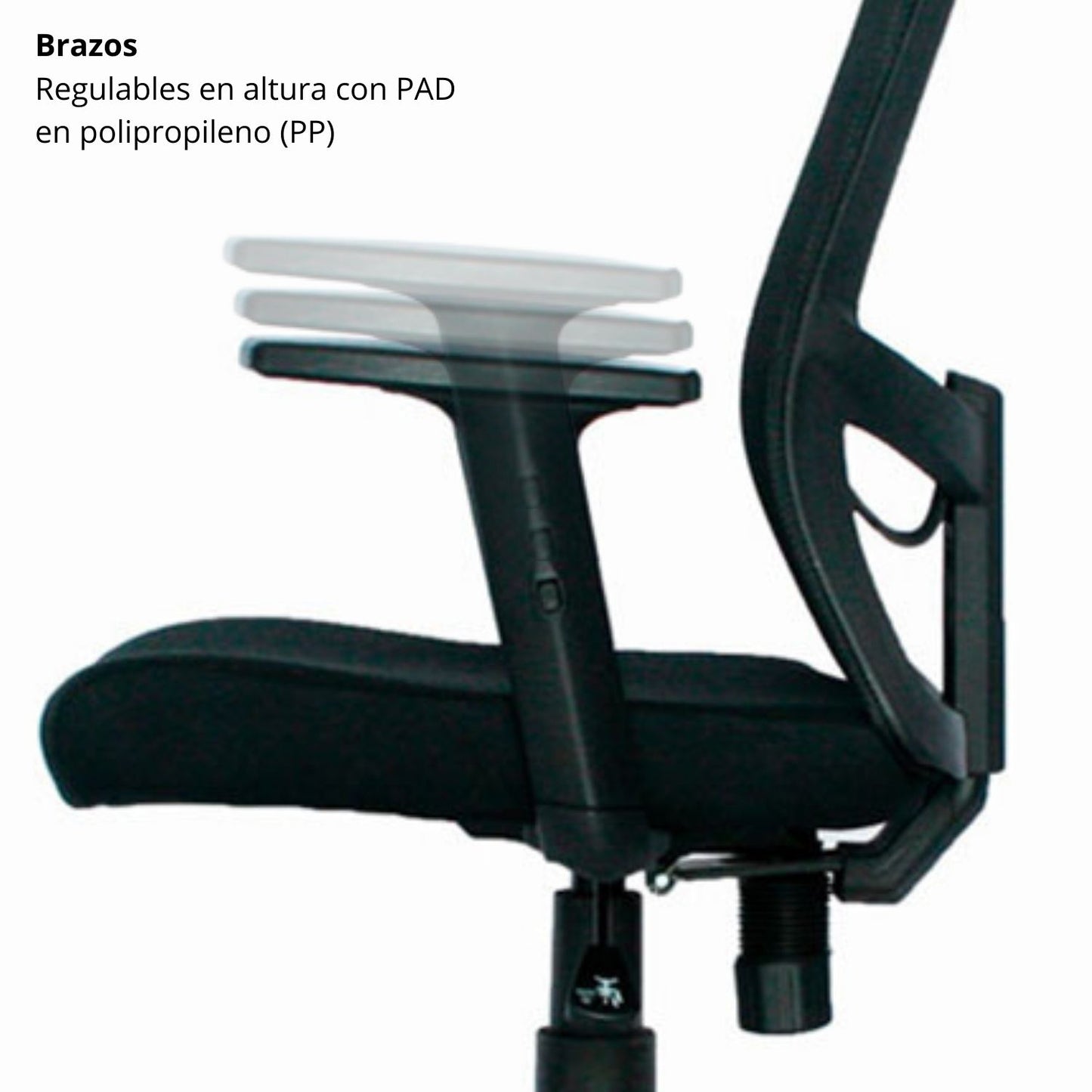 Silla de Oficina Sook Negra