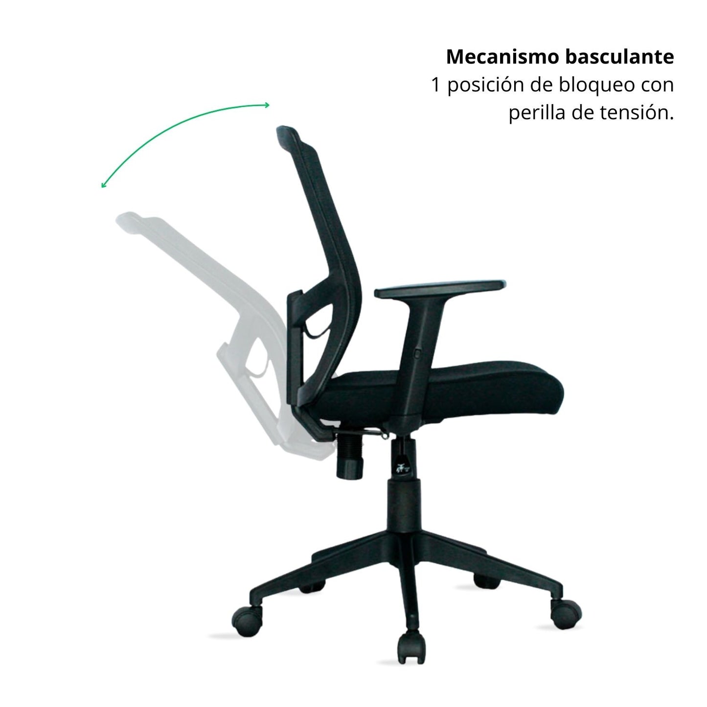 Silla de Oficina Sook Negra