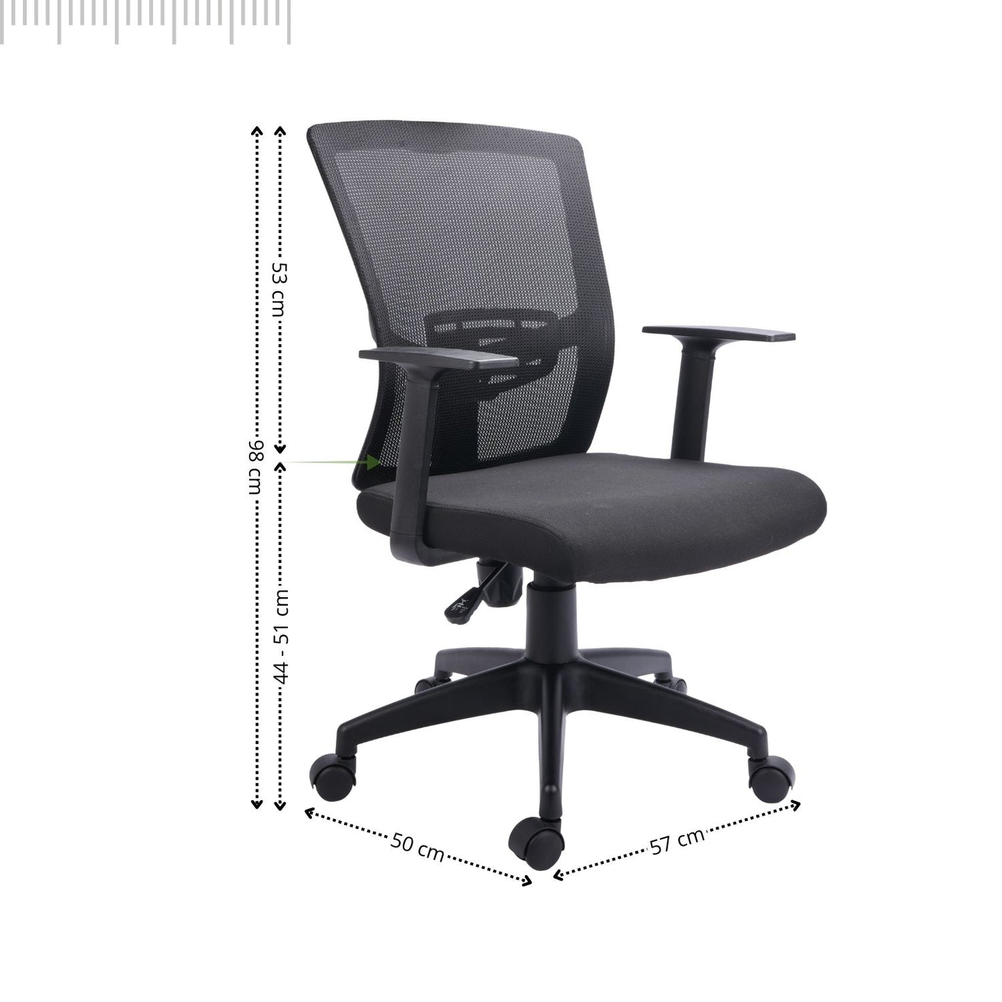Silla de Oficina Sook Negra