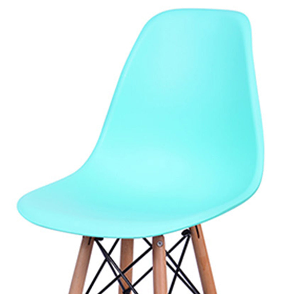 Set x2 Silla de Barra Eames Verde Menta