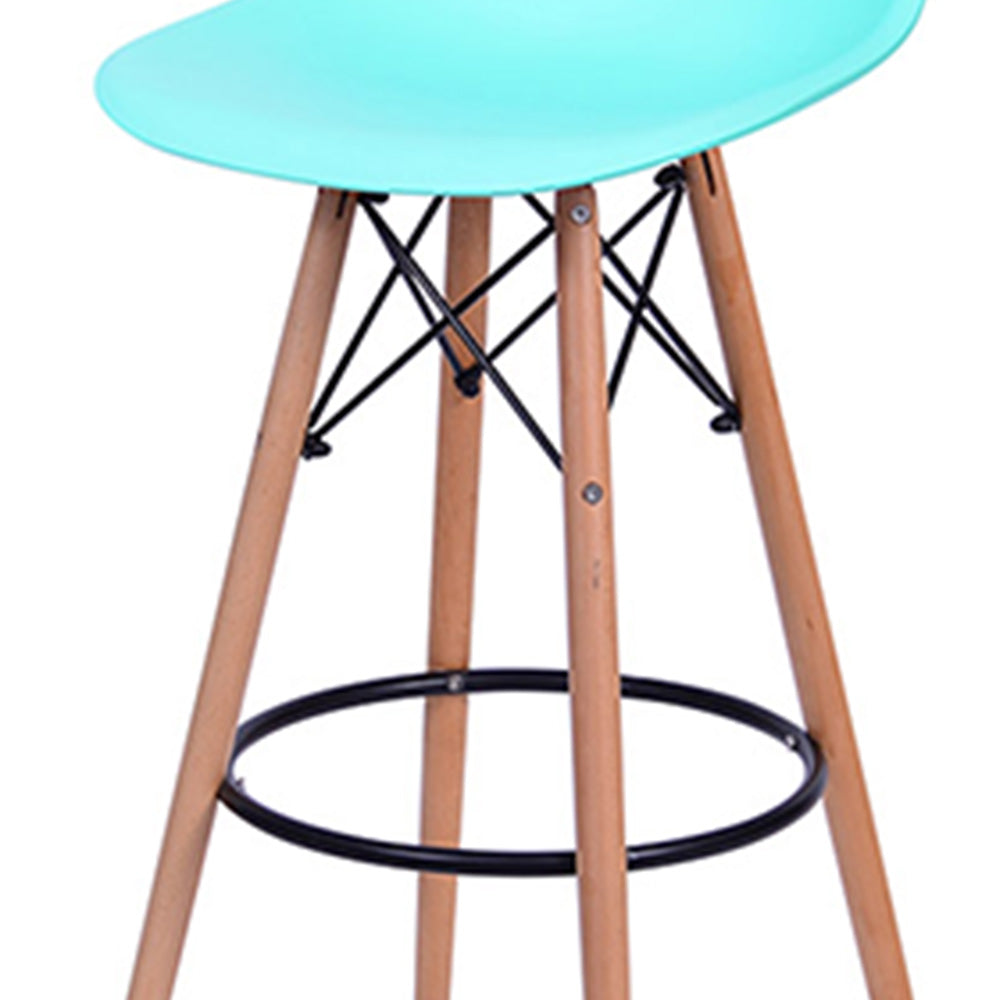 Set x2 Silla de Barra Eames Verde Menta