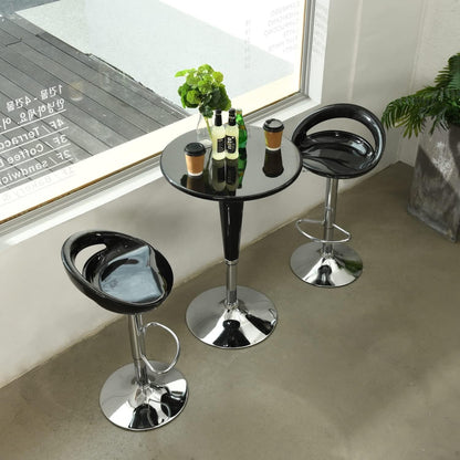 Silla de Barra Polo Negro