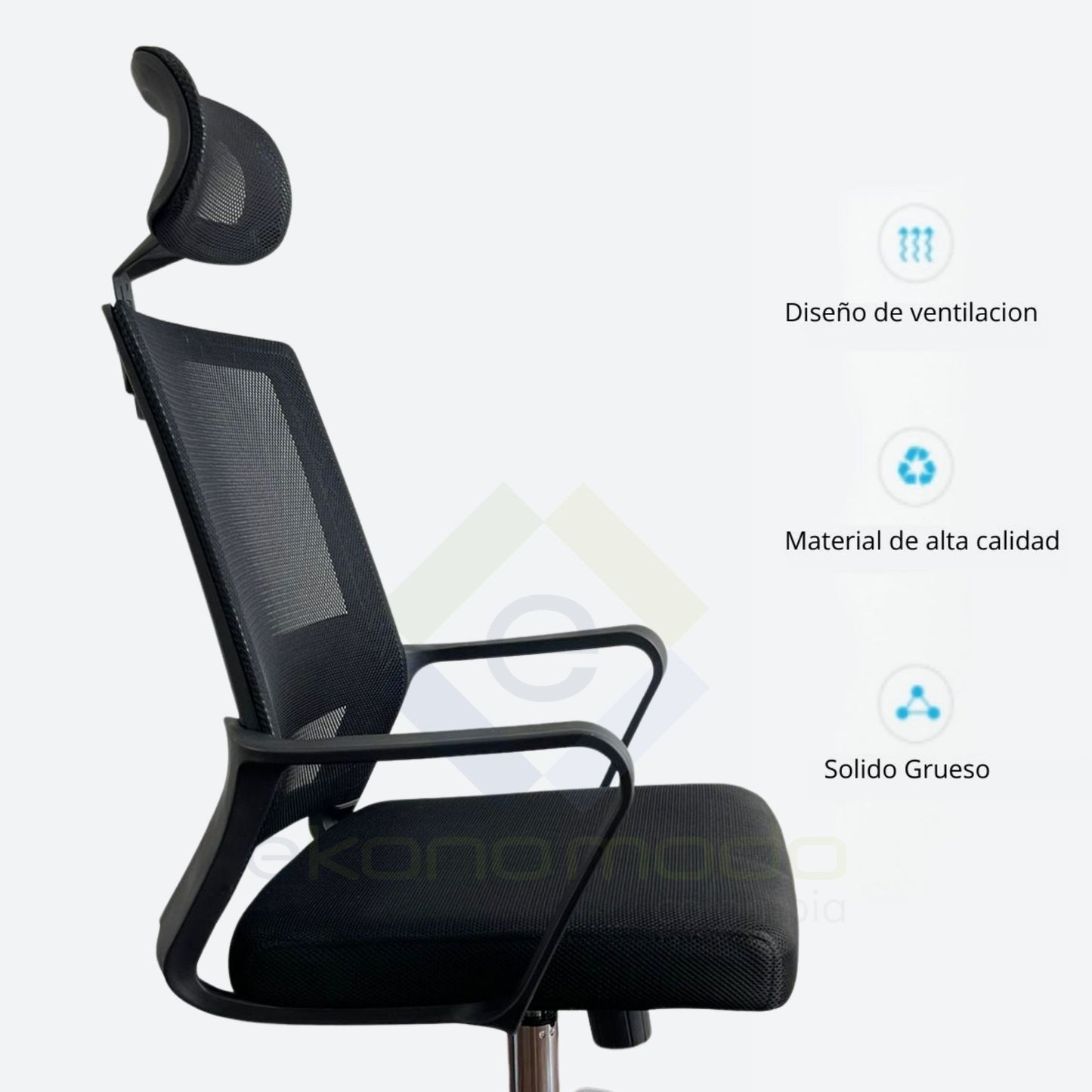Silla De Oficina Hita Negro