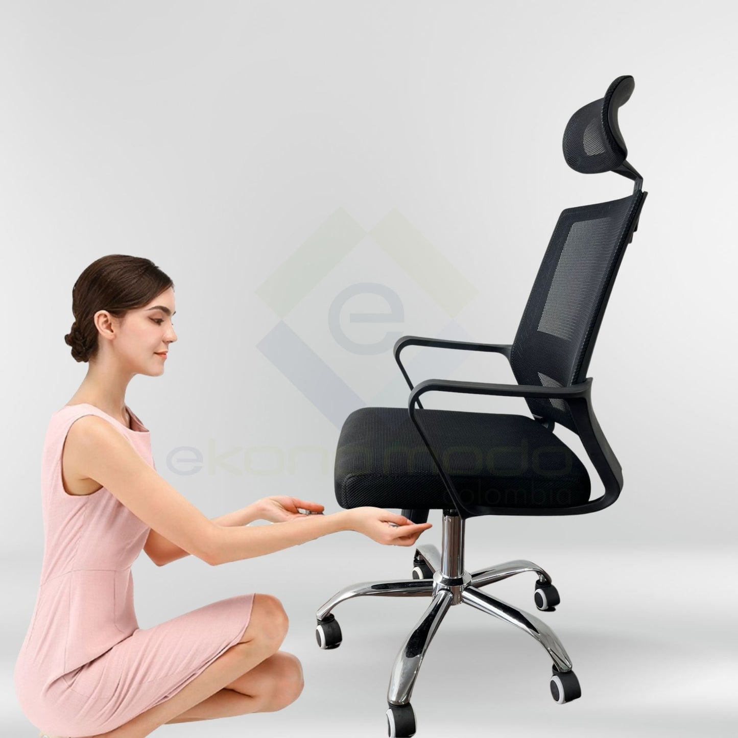 Silla De Oficina Hita Negro