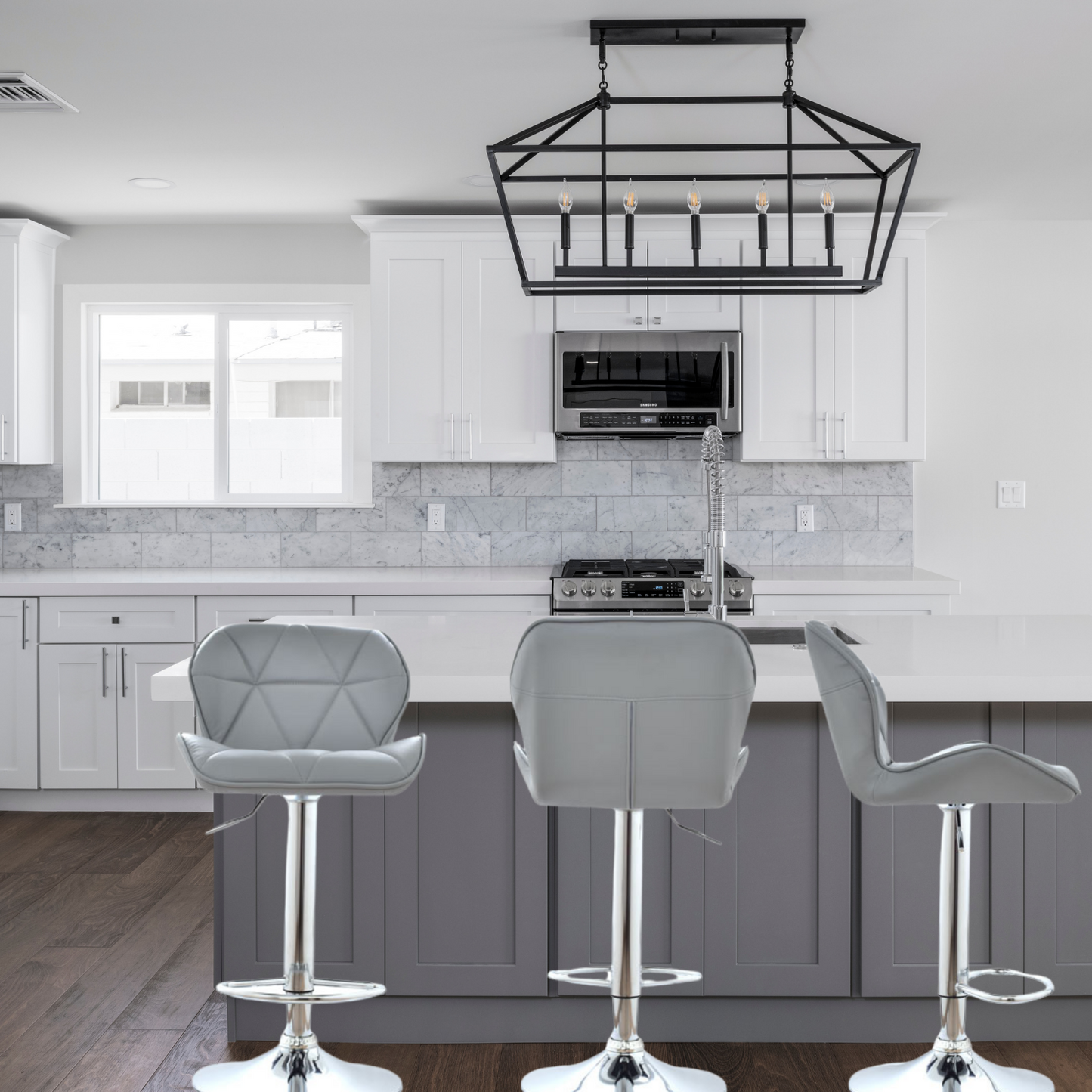 Silla de Barra Dais Gris