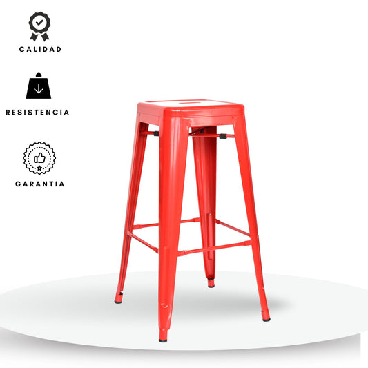 Silla de Barra True Rojo