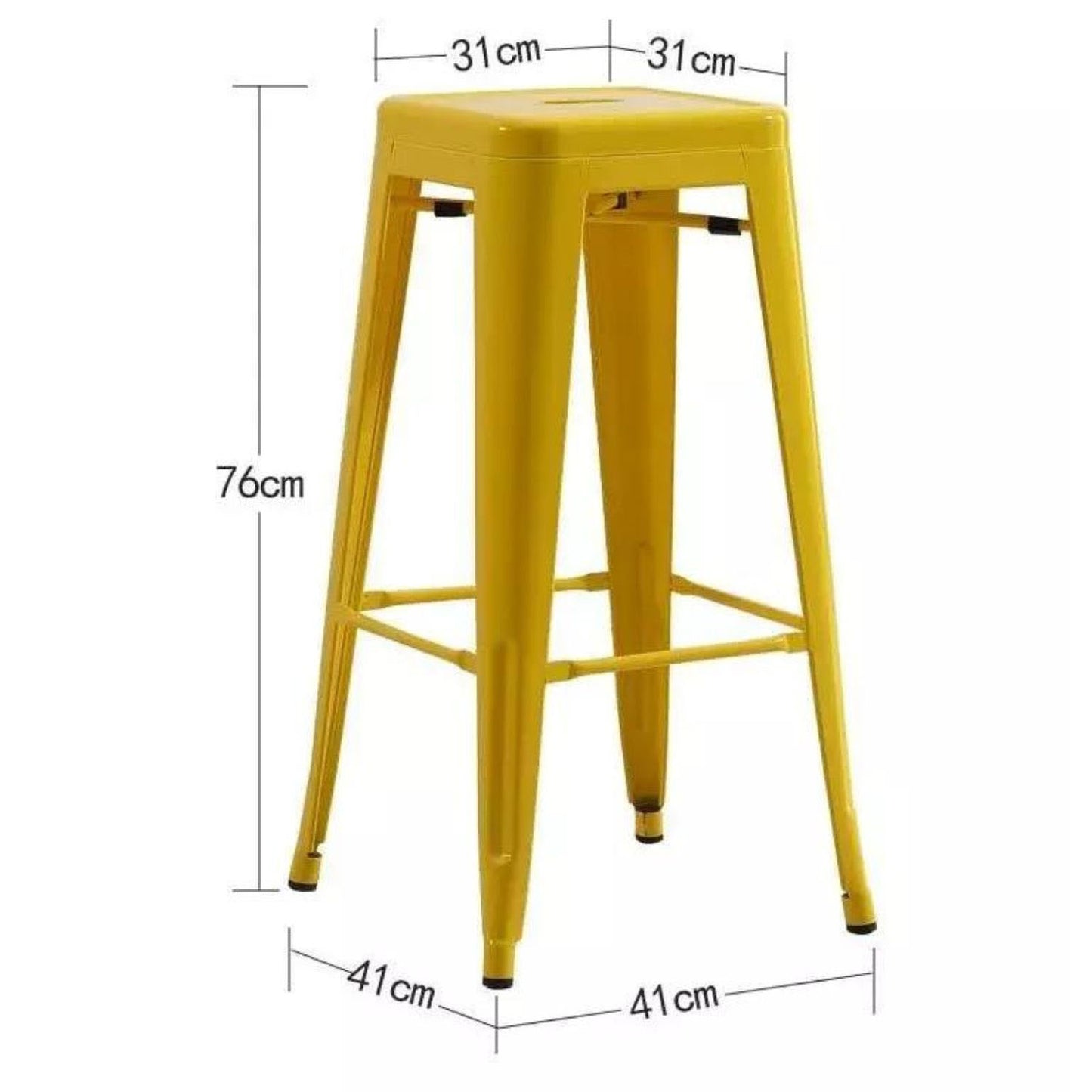 Silla de Barra True Amarillo