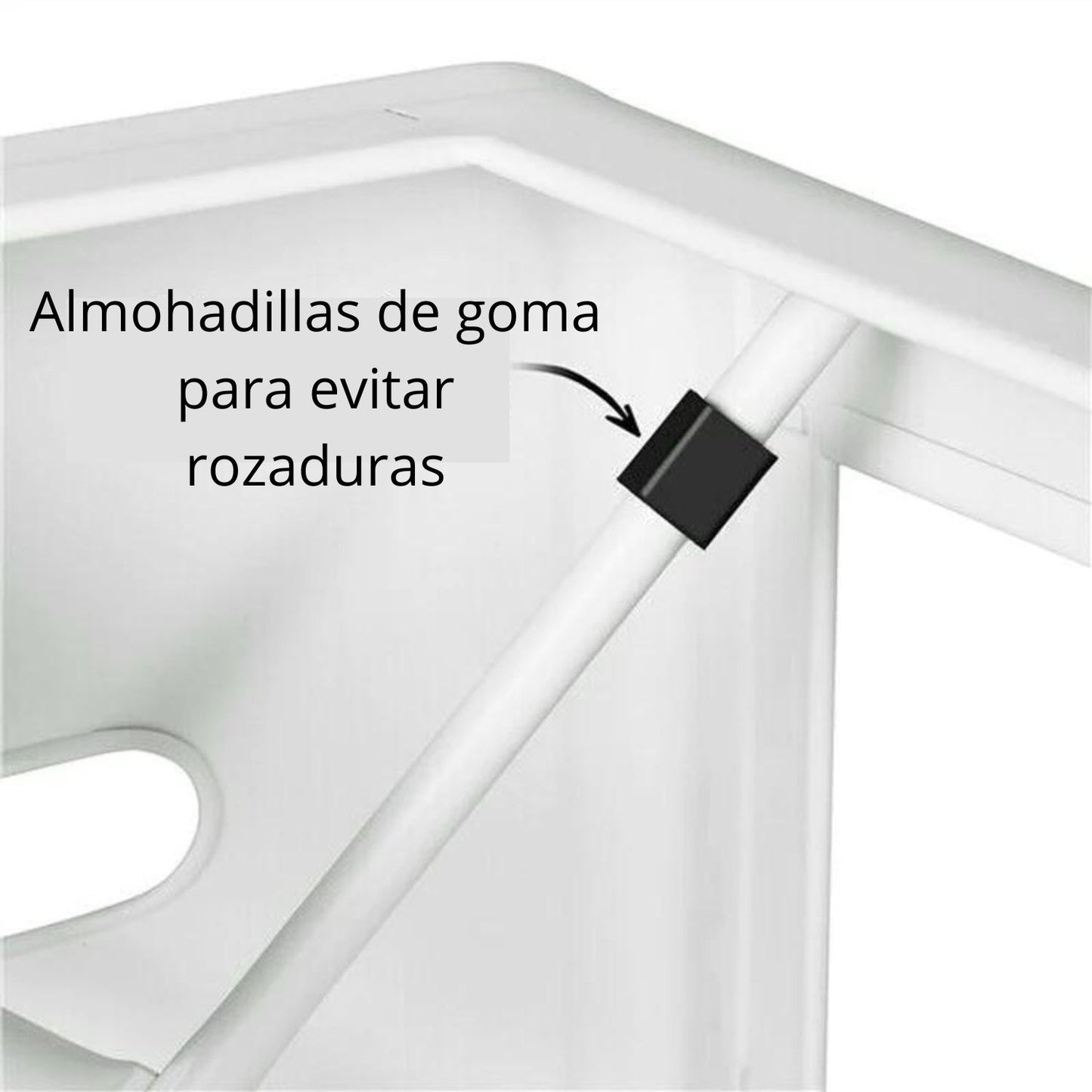 Silla de Barra True Blanco